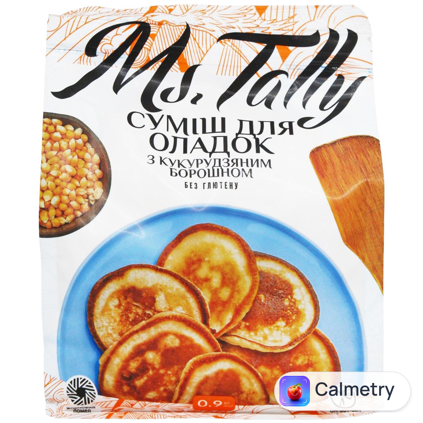 Суміш для оладок Ms.Tally з кукурудзяним борошном 900г