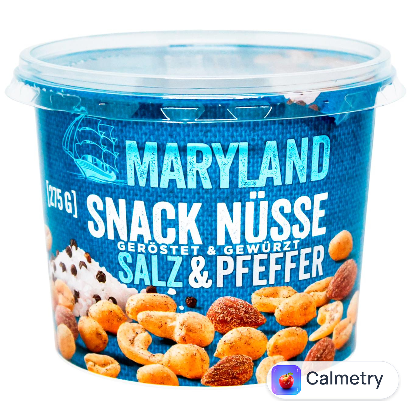 Суміш горіхова Maryland з сіллю та перцем 275г