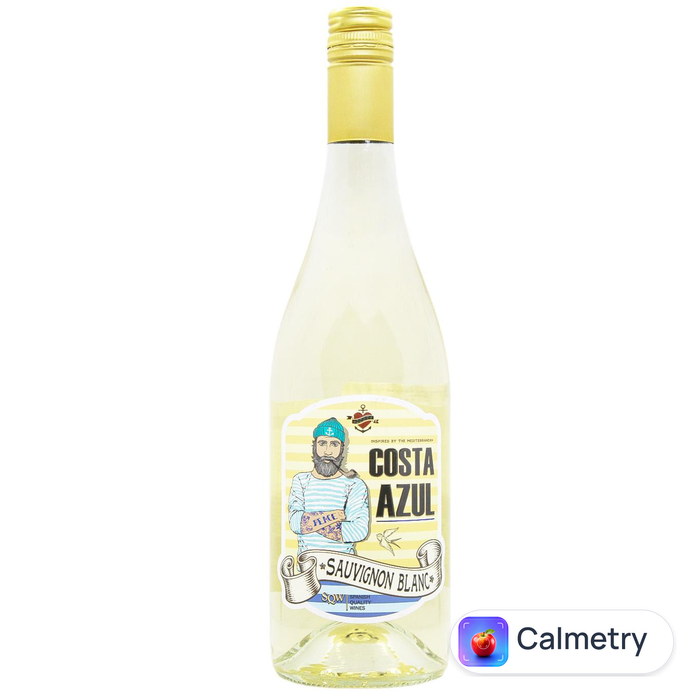 Вино Costa Azul Sauvignon біле сухе 12% 0,75л