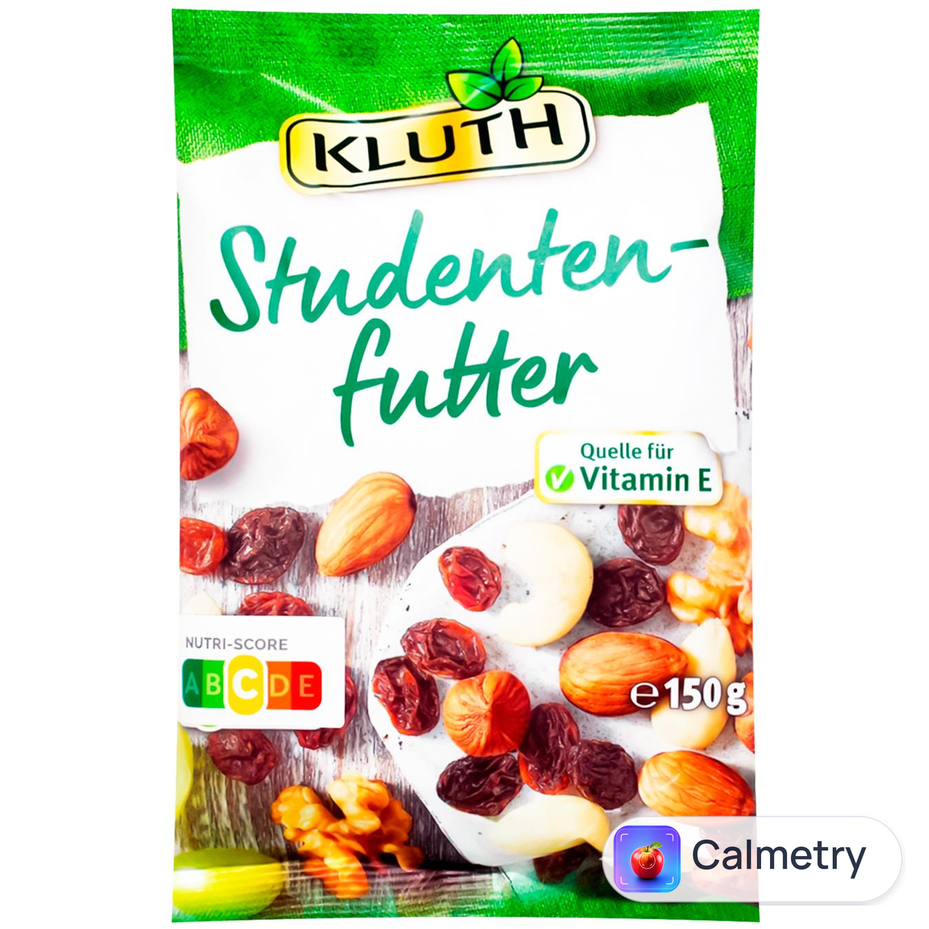 Суміш горіхів та сухофруктів Kluth 150г