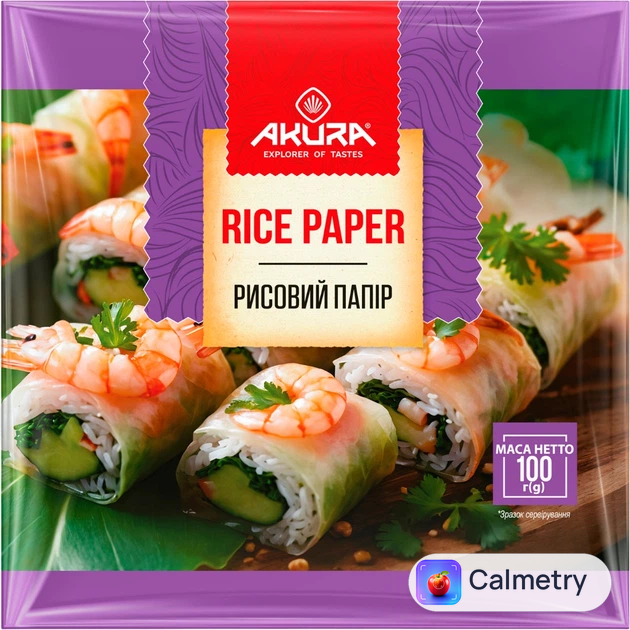 Папір рисовий Akura 100 г