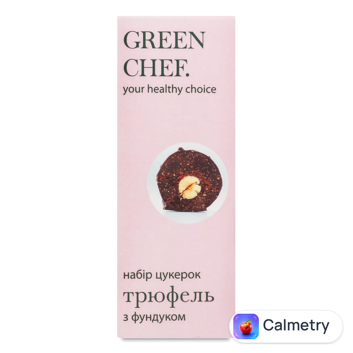 Цукерки Green Chef веганські трюфель «Фундук» 75г