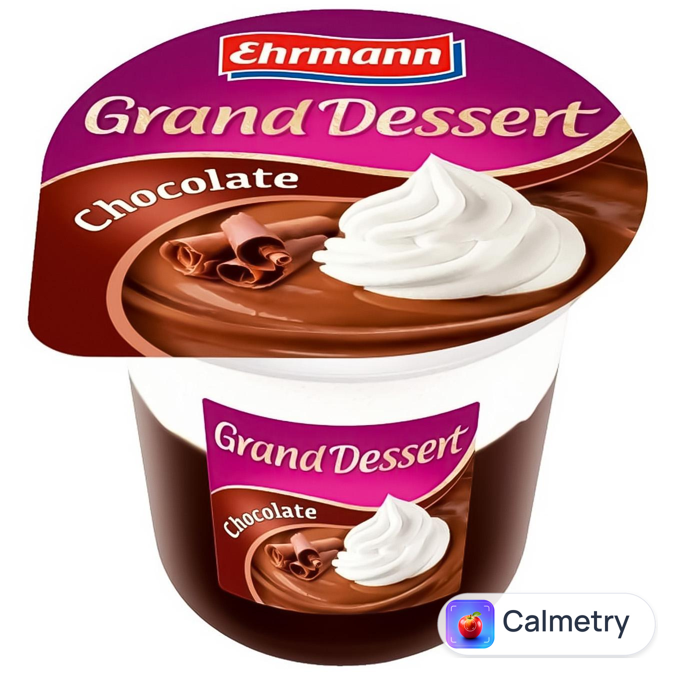 Десерт Ehrmann Grand Dessert Шоколад 4,9% 190г