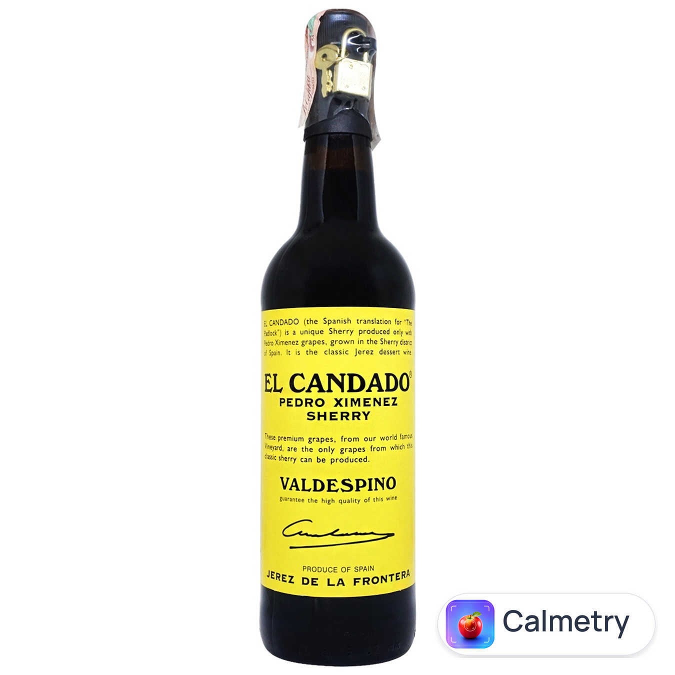 Вино El Candado Pedro Ximenez Valdespino 17% 0,75л
