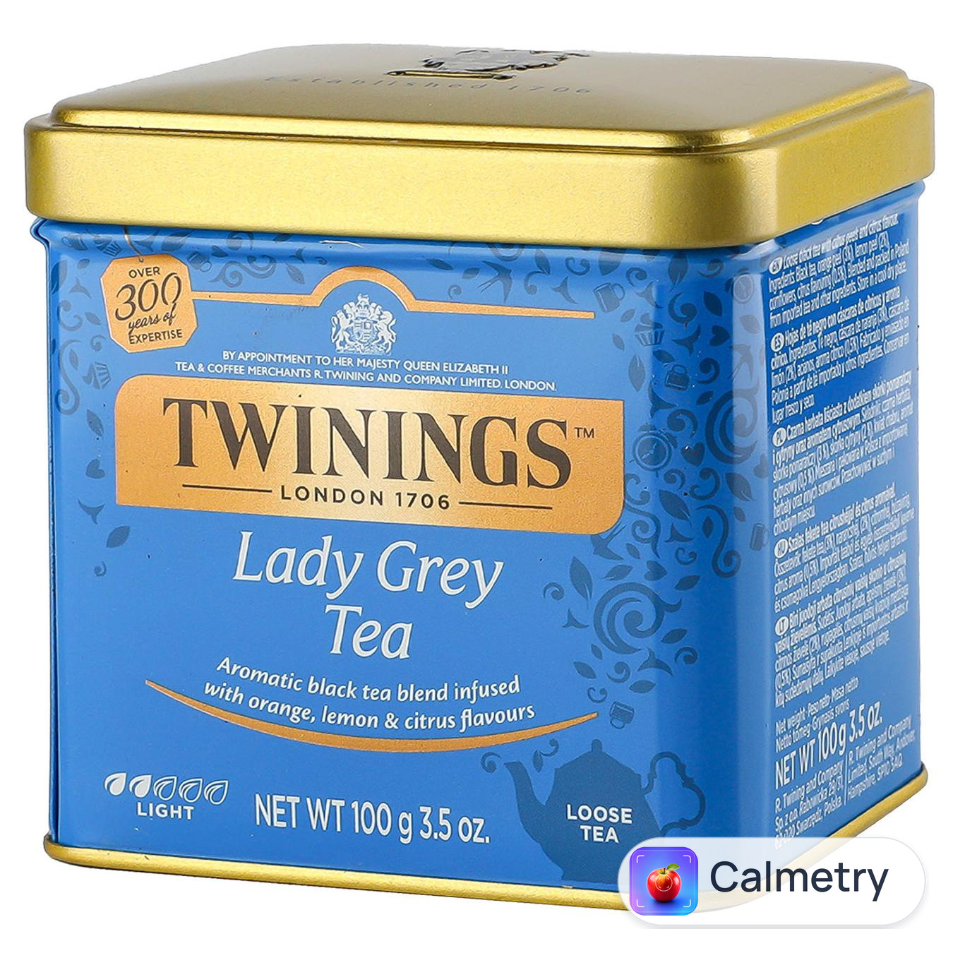 Чай чорний Twinings Lady Grey 100г — фото продукту