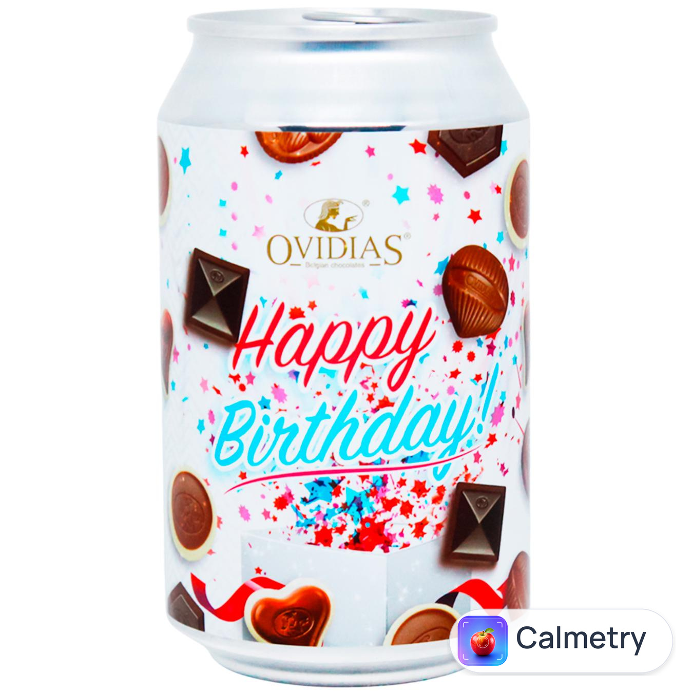 Цукерки Ovidias Happy Birthday шоколадні 76г