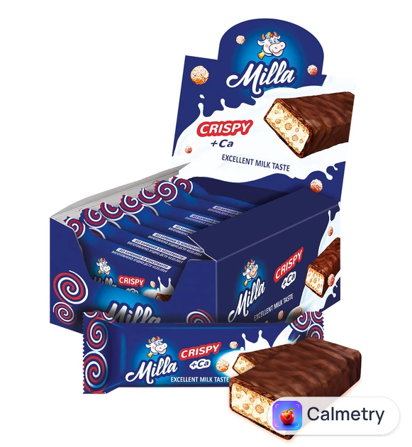 Батончик вафельний CHOCOBOOM Milla Crispy 500 г