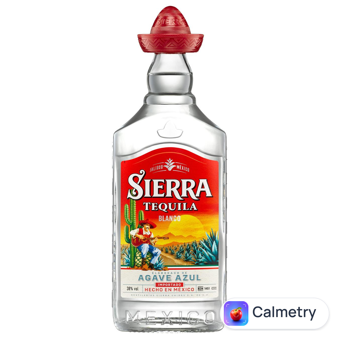 Текіла Sierra Blanco 38% 0,5л