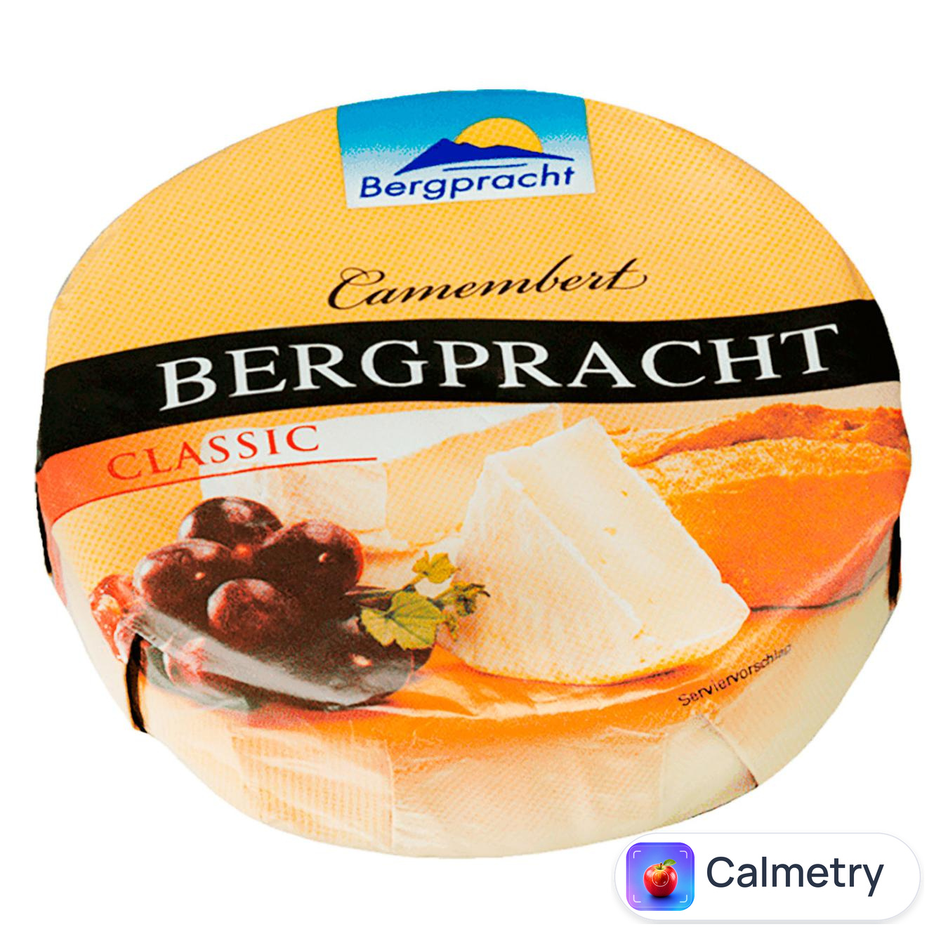 Сир Bergpracht Камамбер 45% 125г