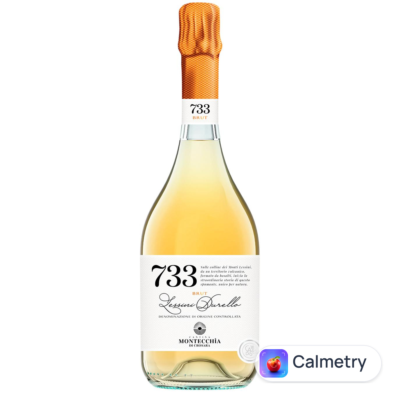 Вино ігристе Settecento 33 Lessini Durello біле брют 12% 0,75л