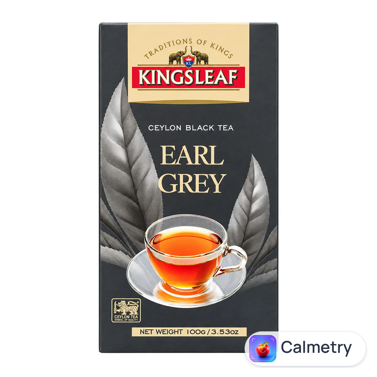 Чай чорний Kingsleaf Earl Grey 100г