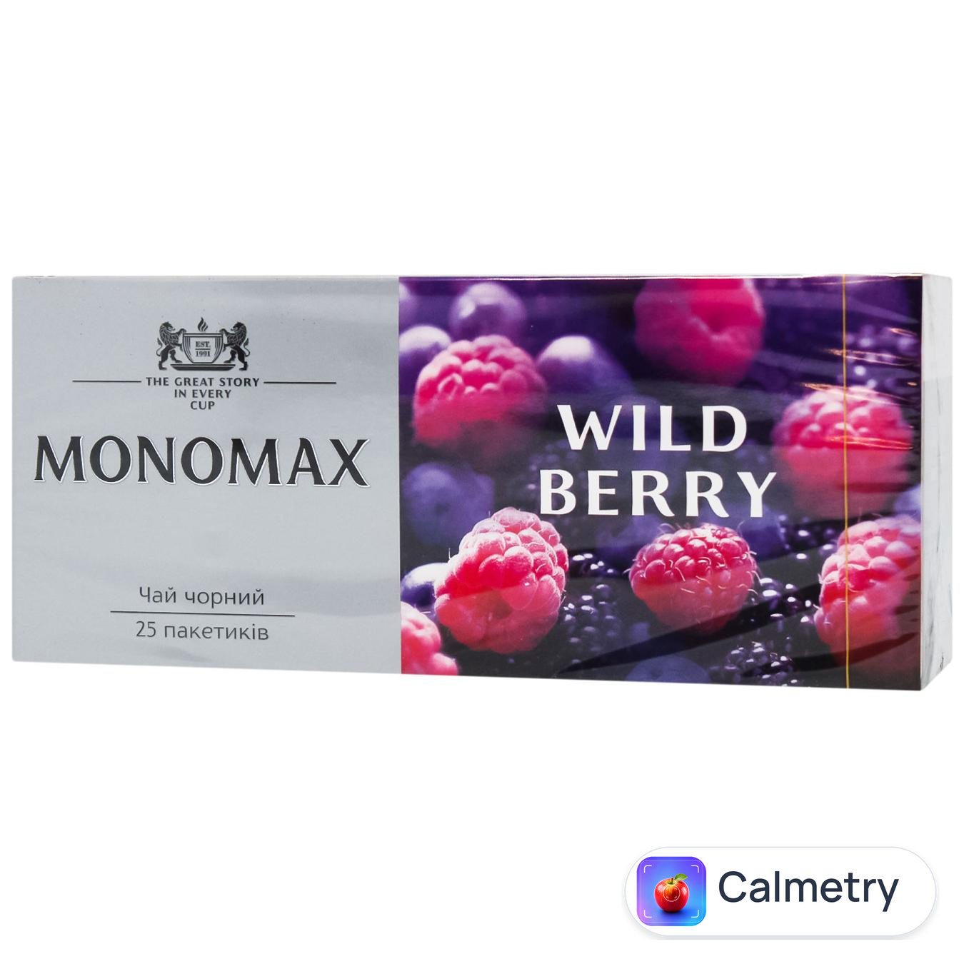 Чай чорний Monomax Wild Berry 1,5г*25шт