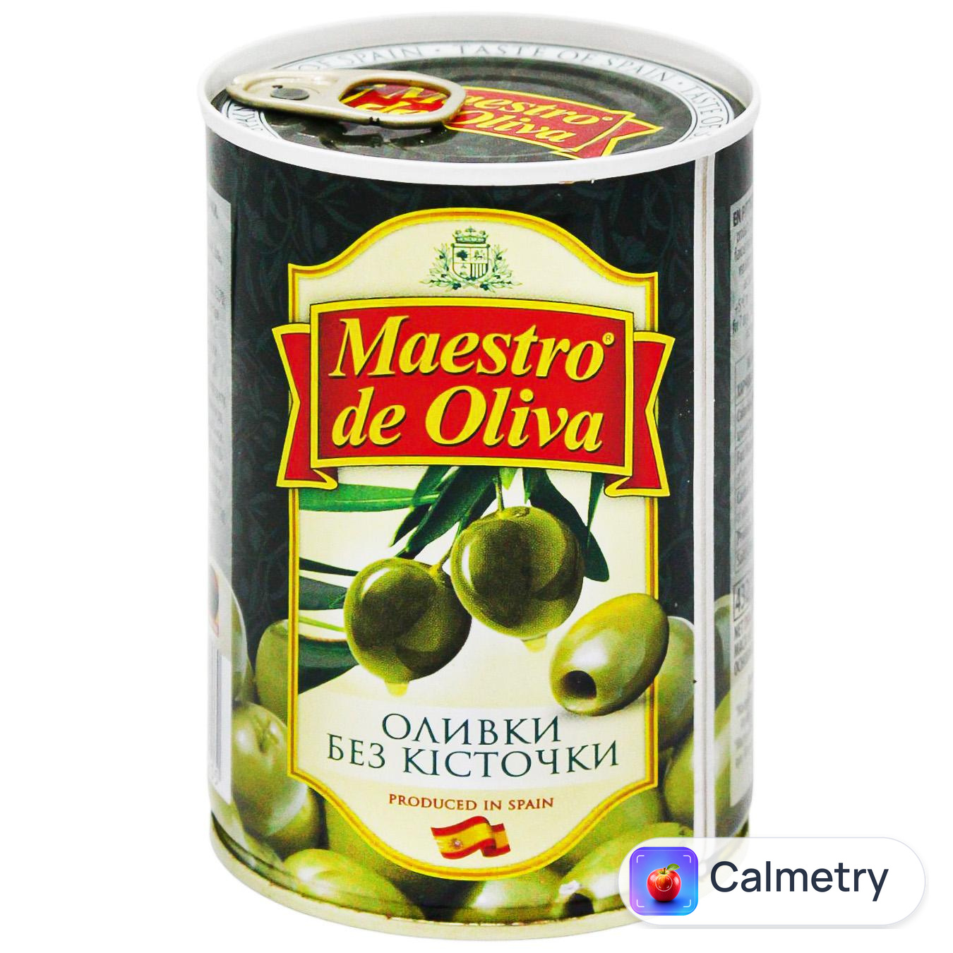 Оливки Maestro de Oliva без кісточки 432г