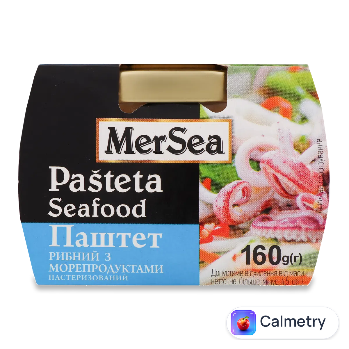 Паштет MerSea з морепродуктами 160г