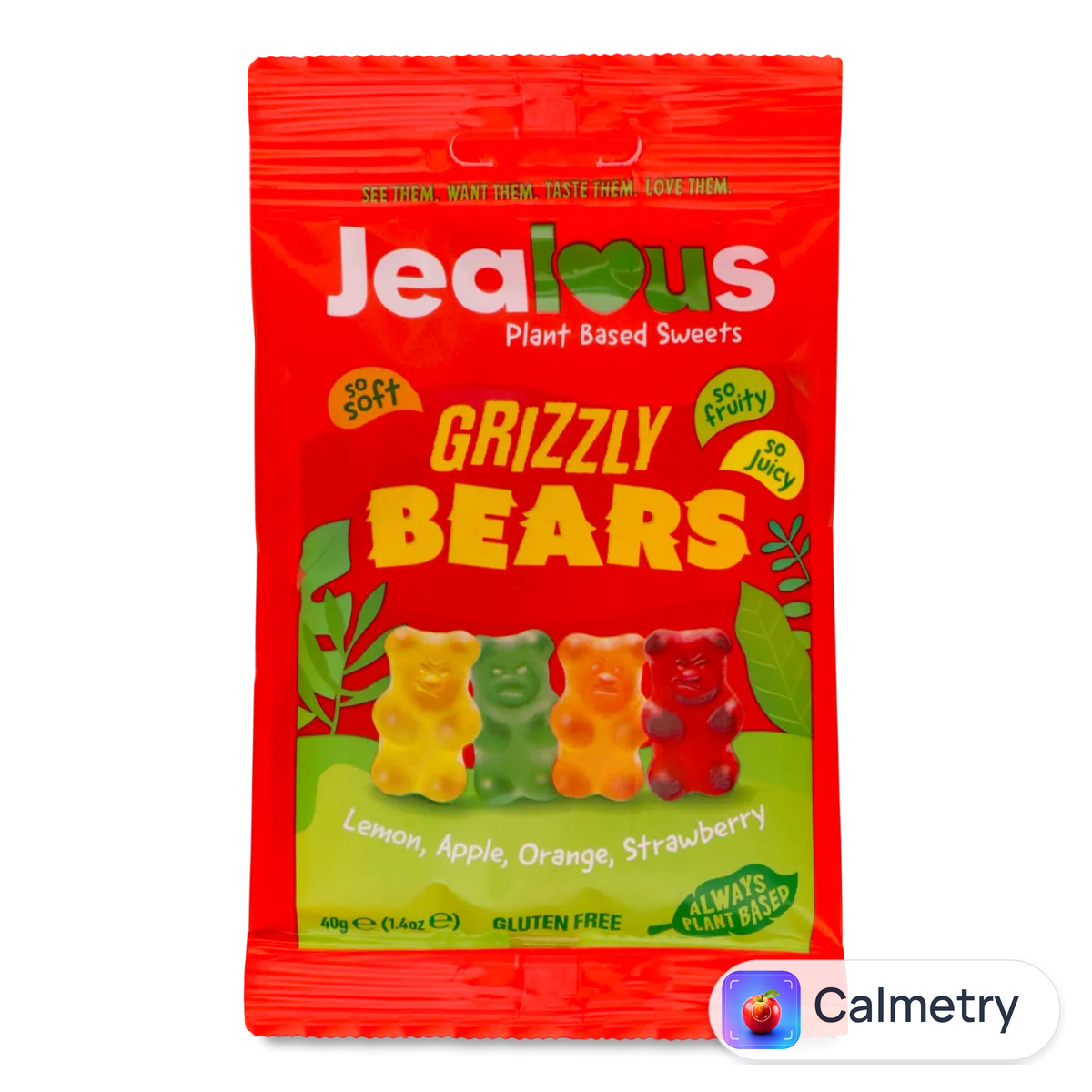 Цукерки Jealous Sweets Grizzly Bears желейні 40г