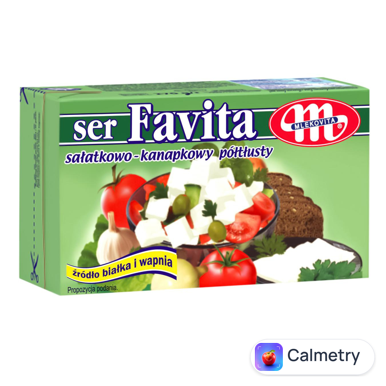 Сир Mlekovita Фета Фавіта 40% 270г