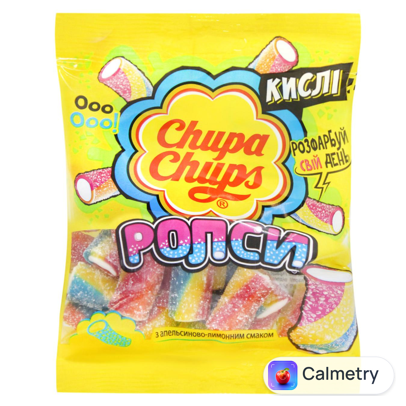 Мармелад Chupa Chups Sour Tubes Mini 70г — фото продукту