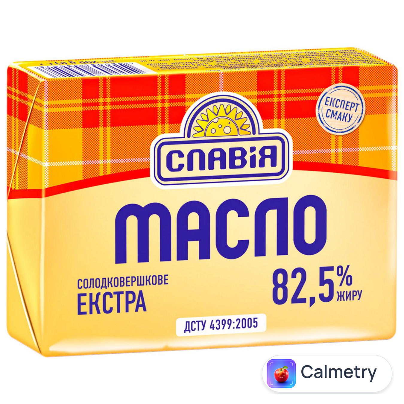 Масло Славія Баштанське Екстра 82,5% 180г