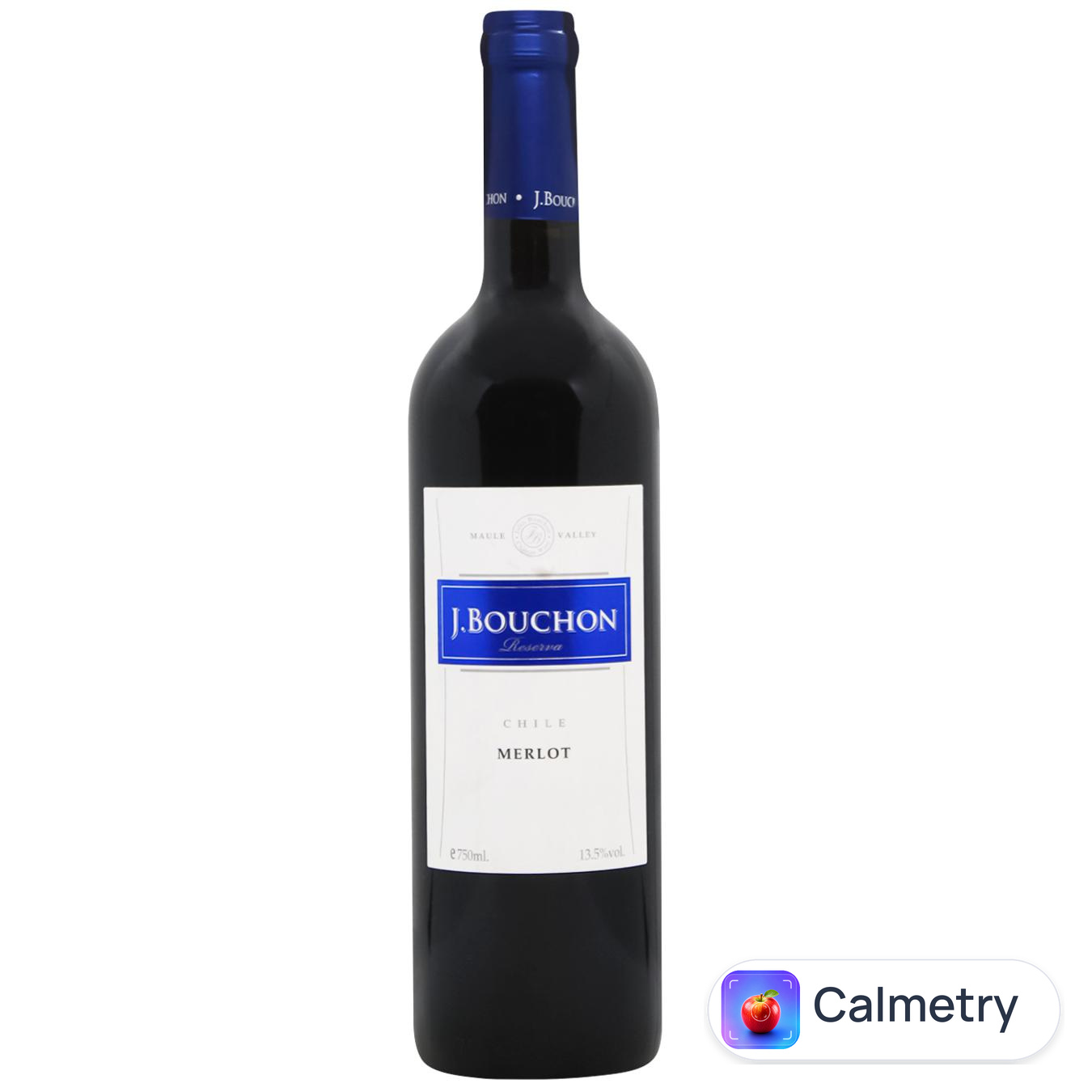 Вино J. Bouchon Merlot червоне сухе 13-14% 0,75л