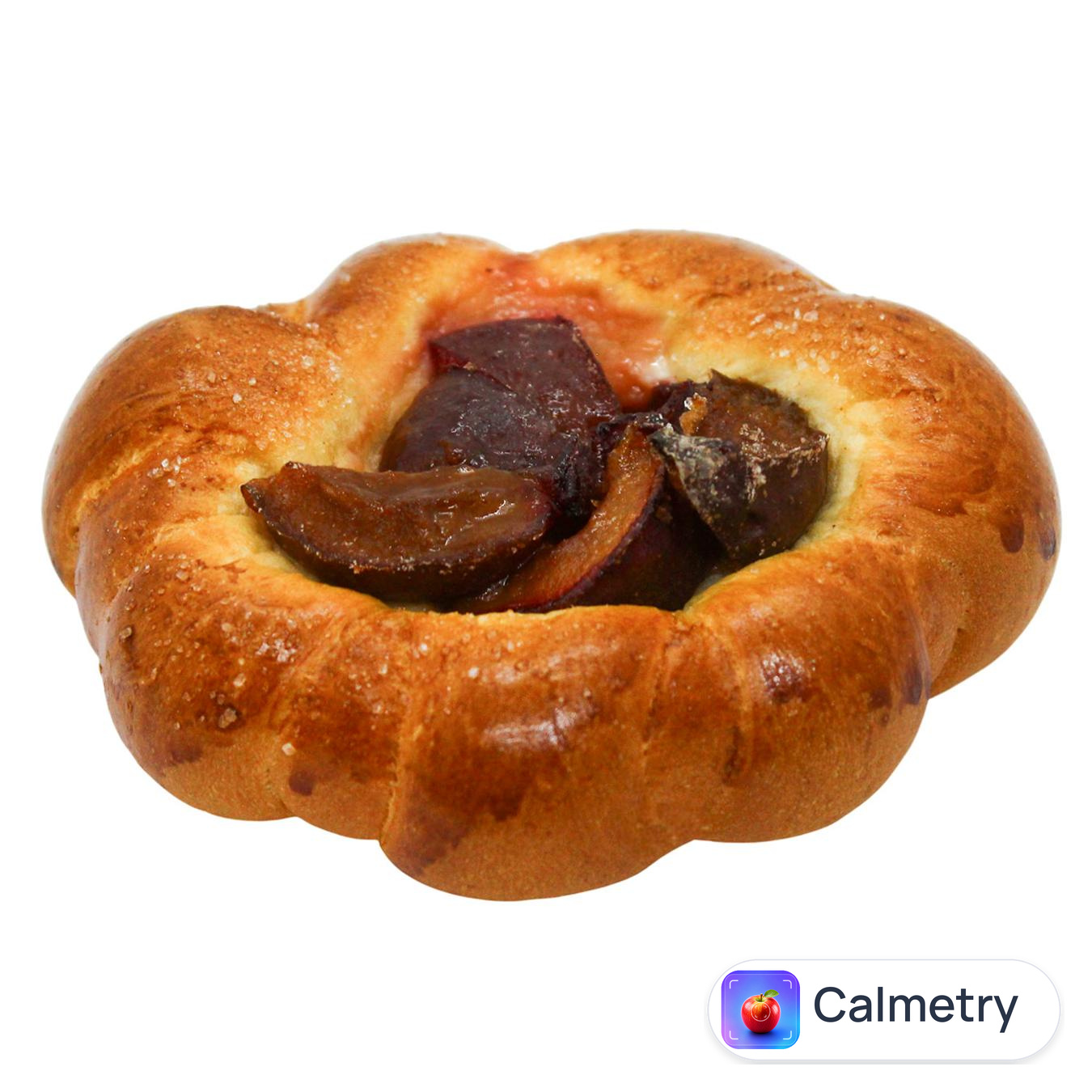 Булочка зі сливою 100г — фото продукту