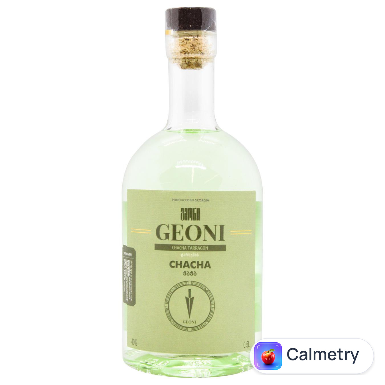 Чача Geoni з тархуном 0,5л 40%