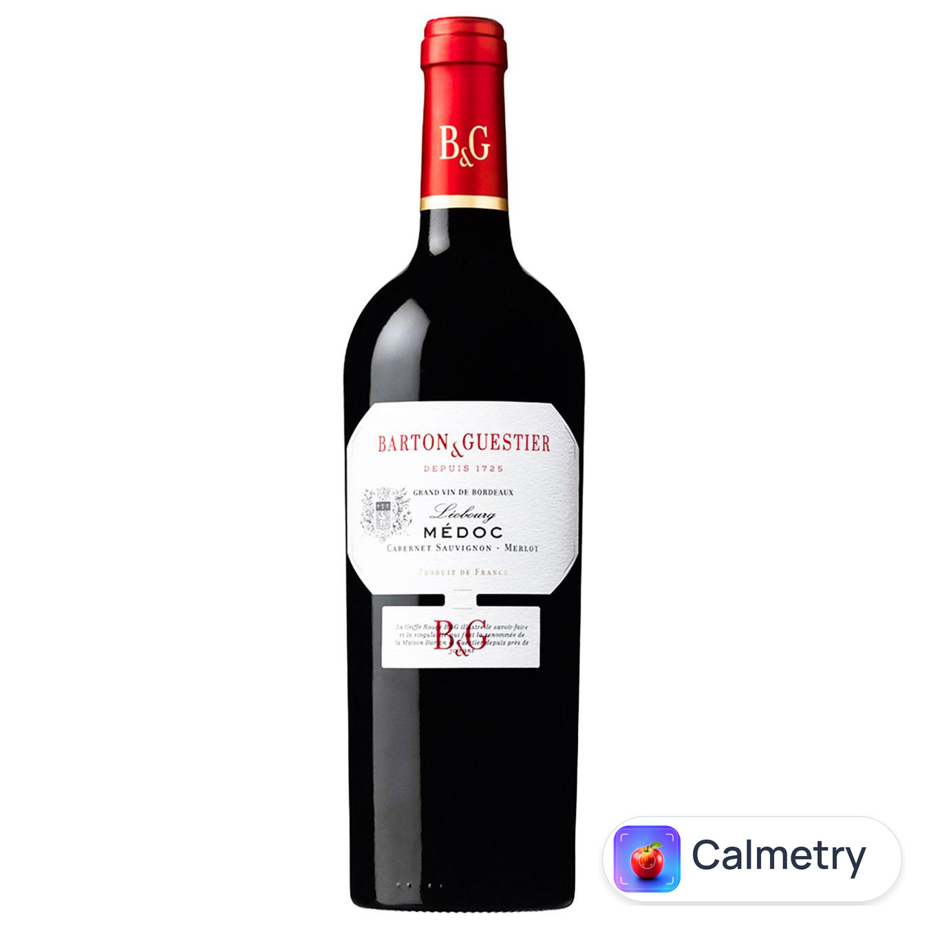 Вино Barton&Guestier Medoc Cabernet Sauvignon-Merlot червоне сухе 12,5% 0,75л
