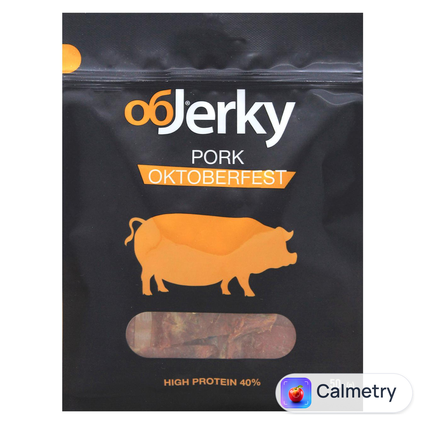 Свинина Обjerky Октоберфест в'ялена 50г — фото продукту