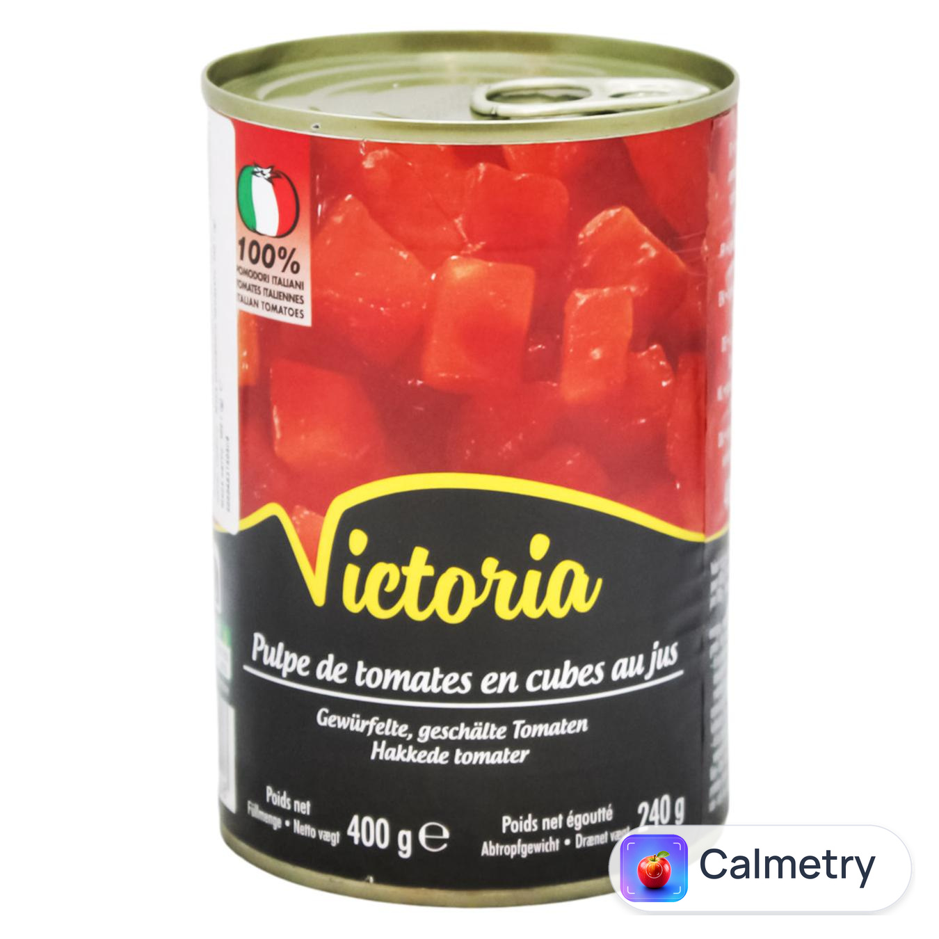 Томати Victoria різані 400г — фото продукту