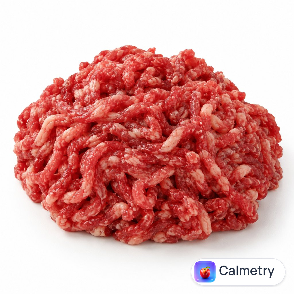 Яловичий фарш 20% жиру, сирий