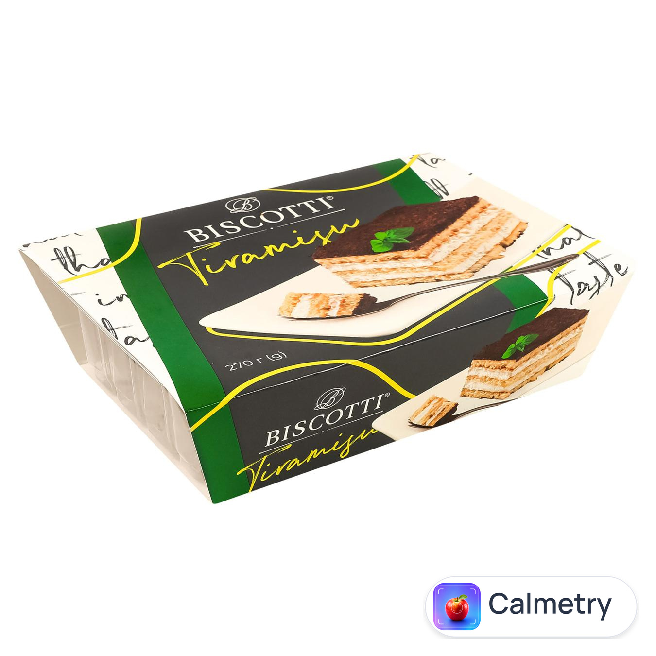 Тістечко Biscotti Тірамісу бісквітне 270г
