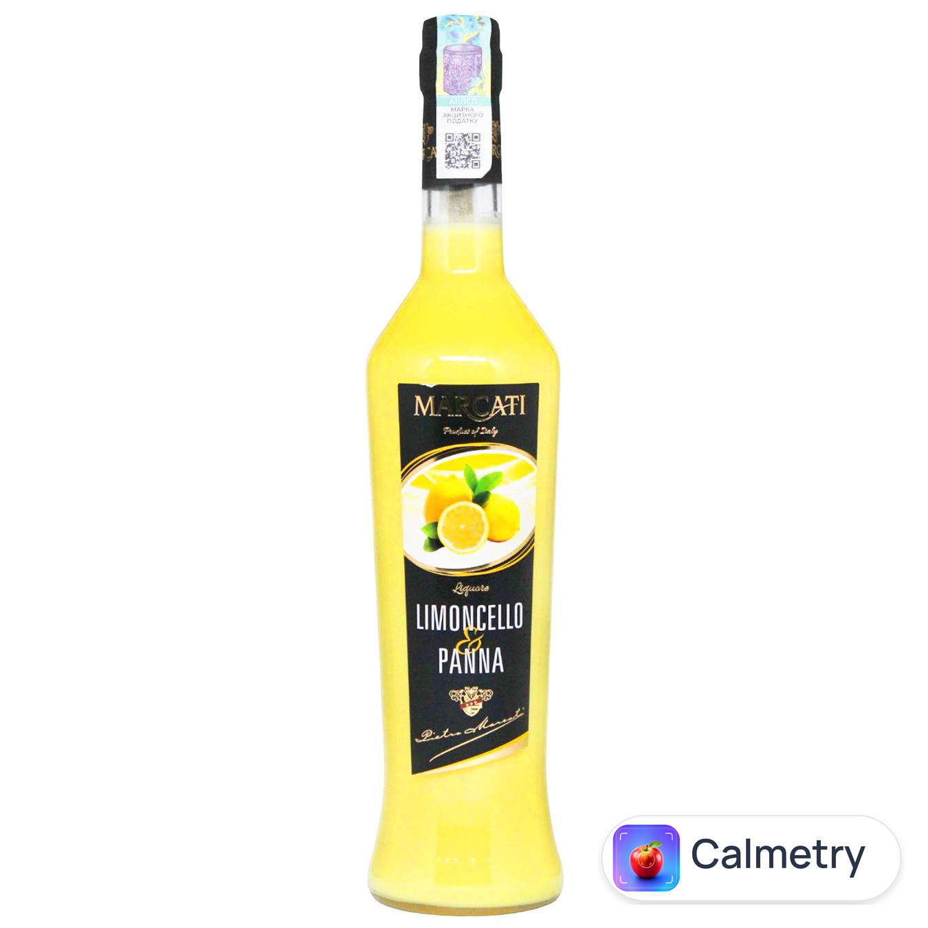 Лікер-крем Marcati Лімончелло 17% 0,5л