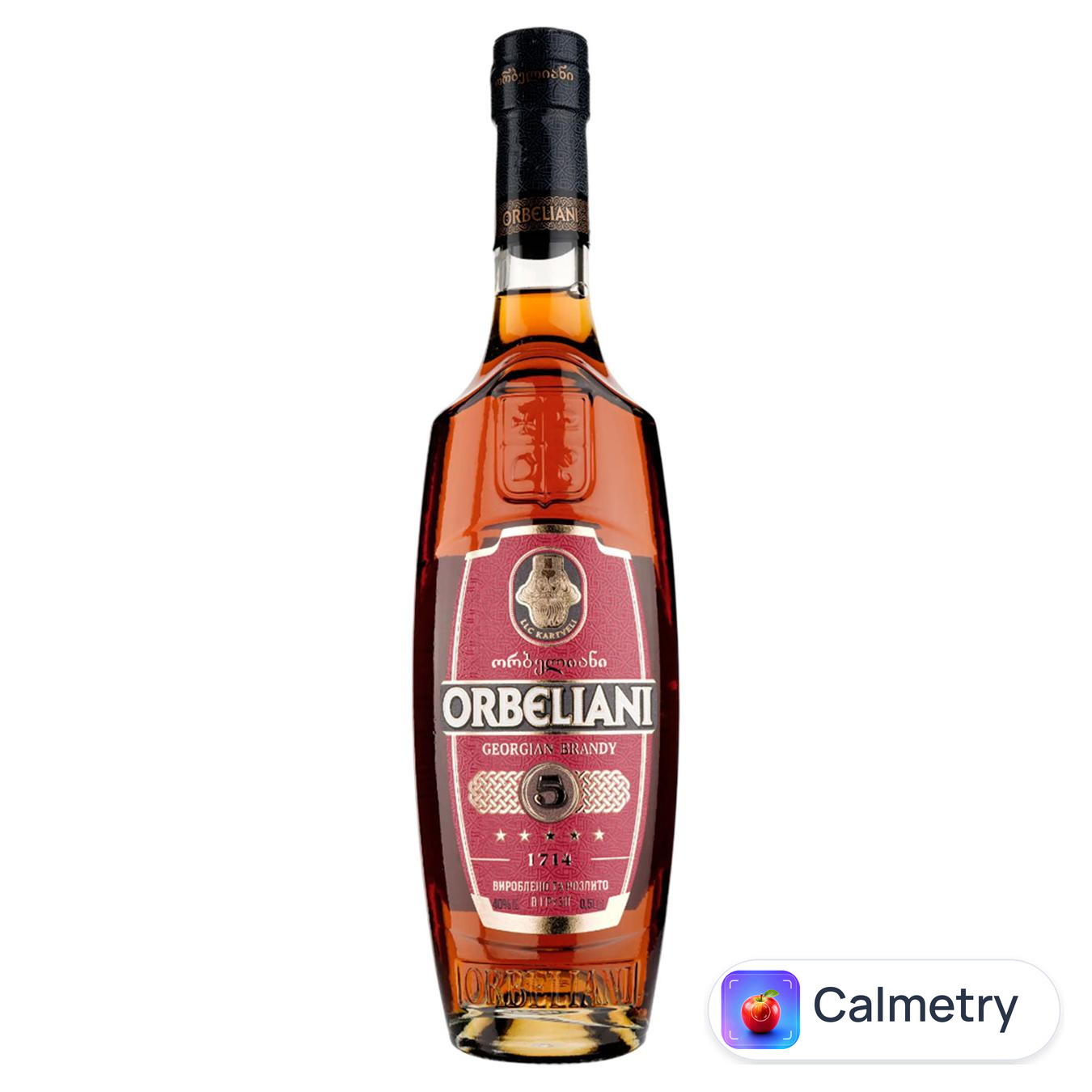 Коньяк Orbeliani 5 років 40% 0.5л