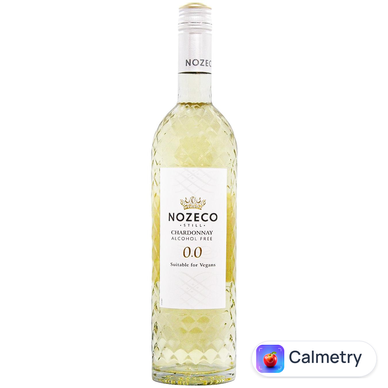 Вино Nozeco Chard Vis Vegan напівсолодке біле безалкогольне 0,75л