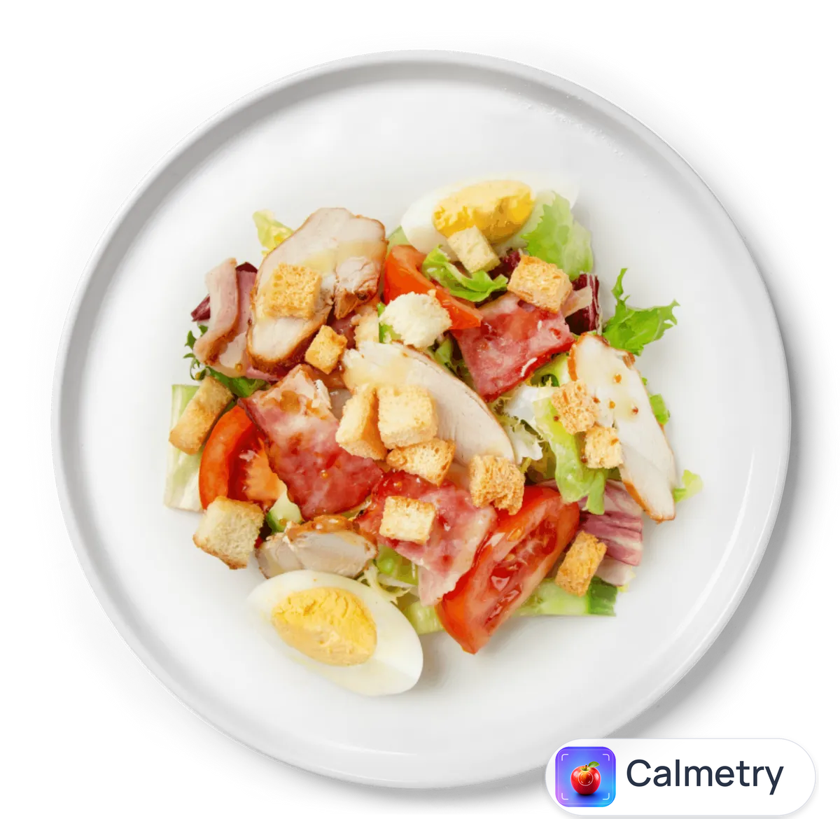 Салат Цезар Кардіні з курячим філе та беконом