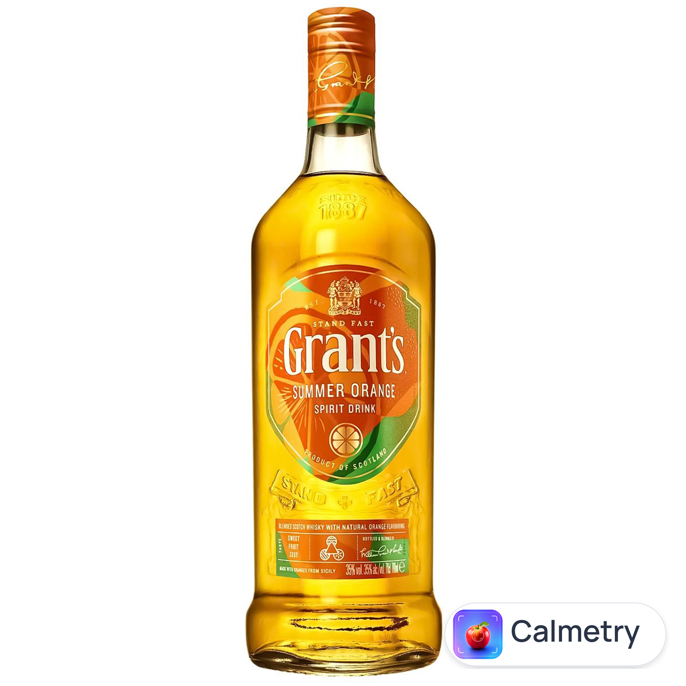 Напій на основі віскі Grants Summer Orange 35% 0,7л