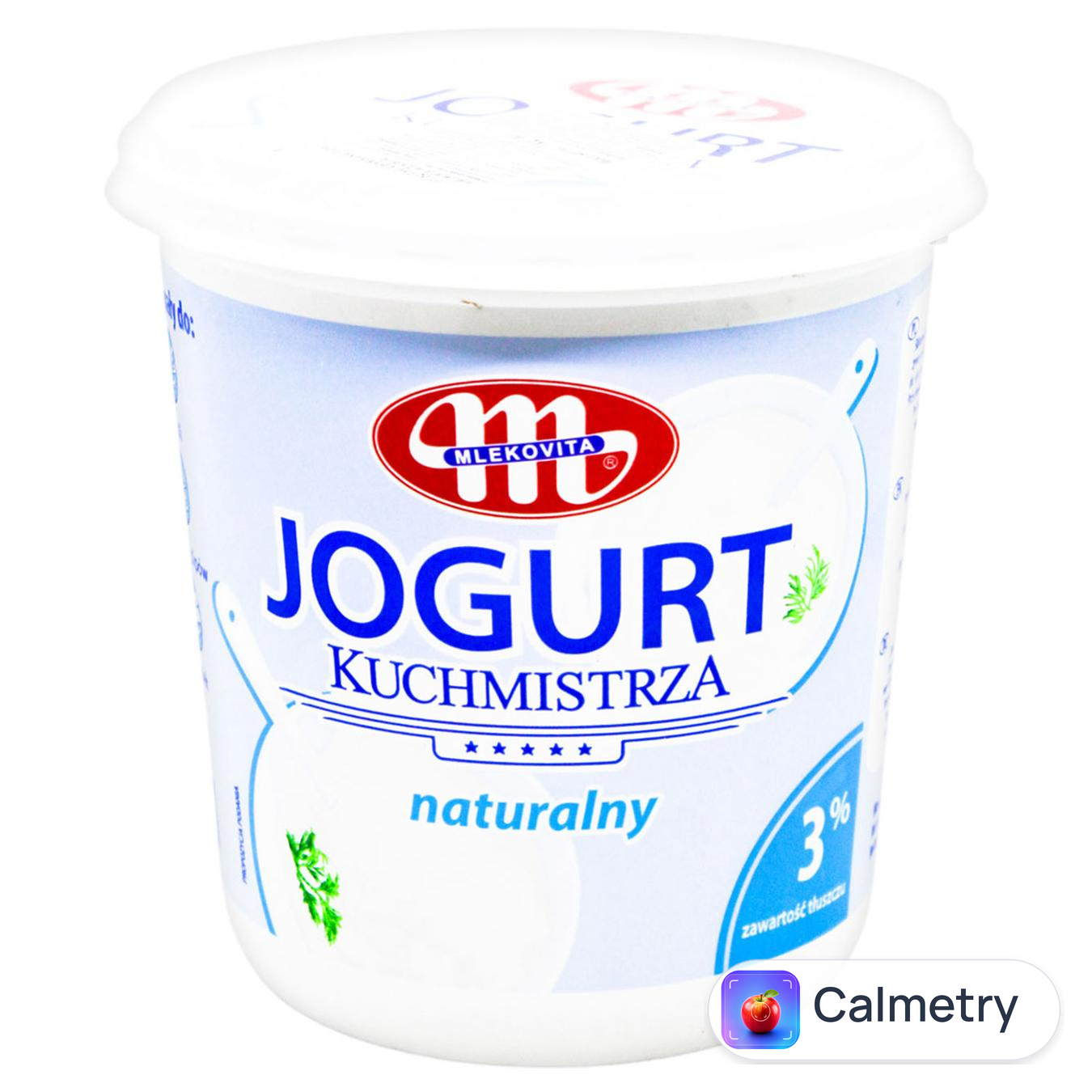 Йогурт Mlekovita натуральний 3% 1кг