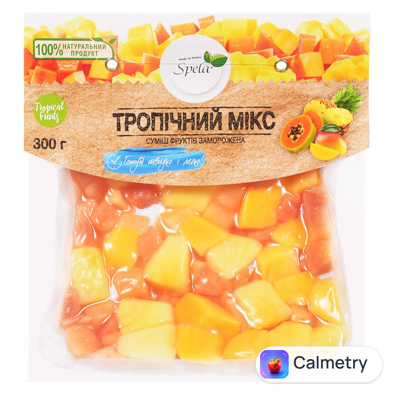 Суміш фруктів Spela Тропічний мікс 300г — фото продукту
