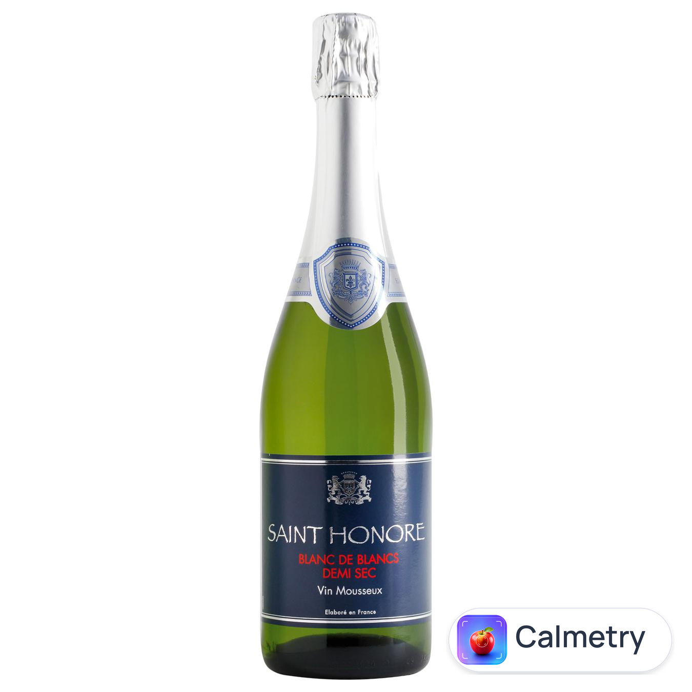 Вино ігристе Saint Honore Demi Sec напівсухе біле 10,5% 0,75л