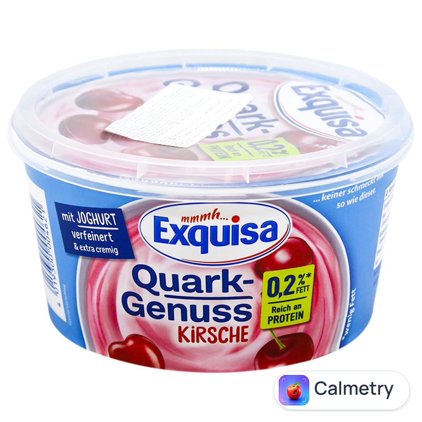 Десерт сирний Exquisa Вишневий 0,2% 500г