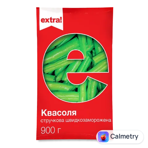 Квасоля Extra! стручкова швидкозаморожена