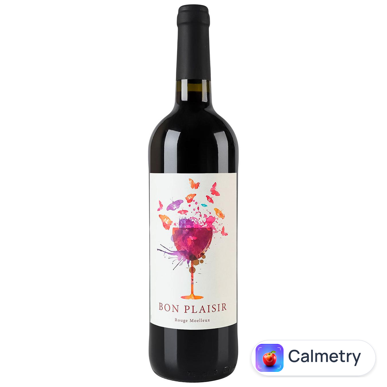 Вино Bon Plaisir Rouge Moelleux червоне напівсолодке 11,5% 0,75л