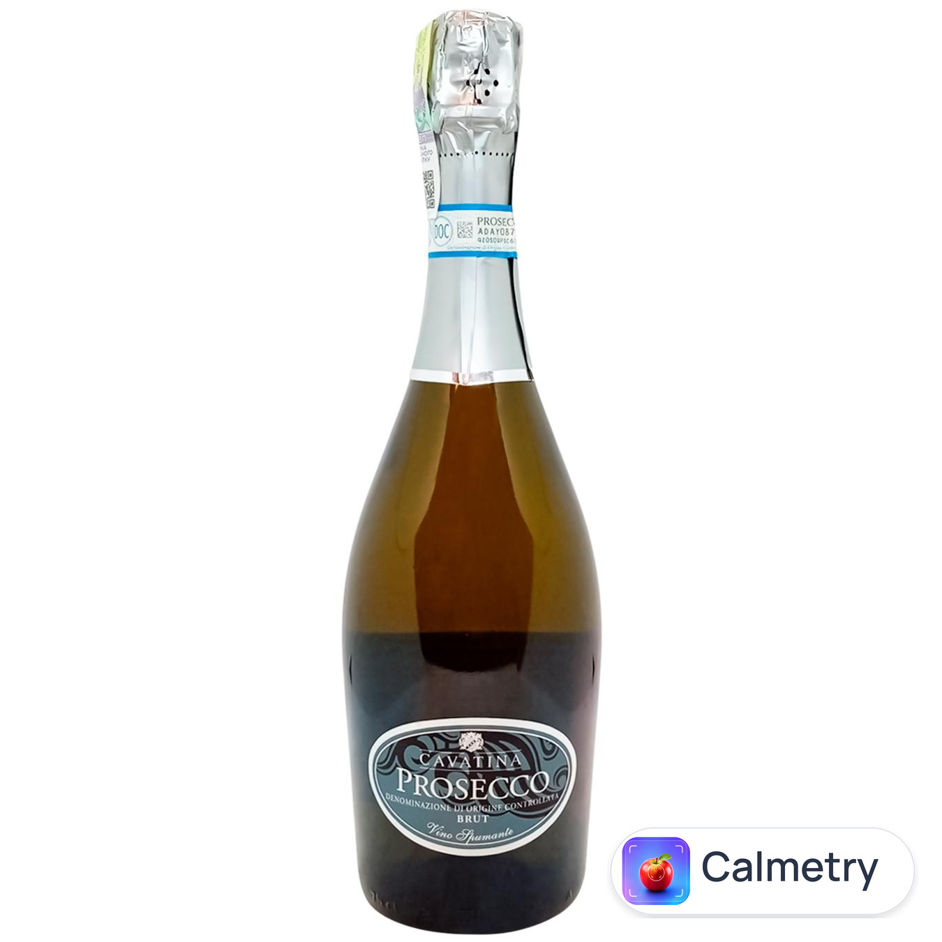 Вино ігристе Cavatina Prosecco Brut біле брют 11% 0,75л