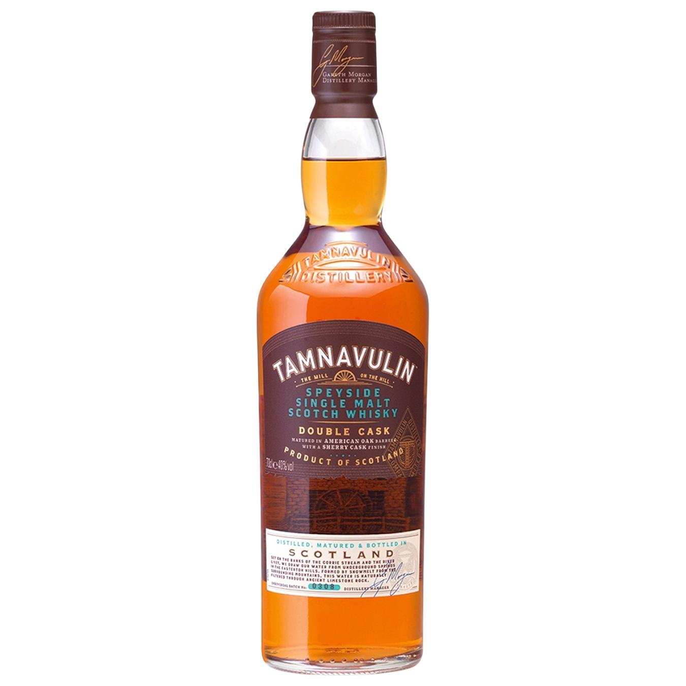 Віскі Tamnavulin Speyside Single Malt 40% 0.7л — фото продукту