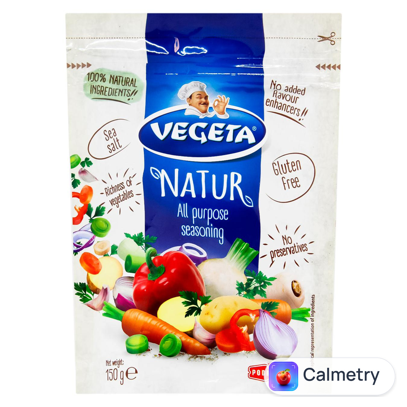 Приправа Vegeta Natur з овочами універсальна 150г