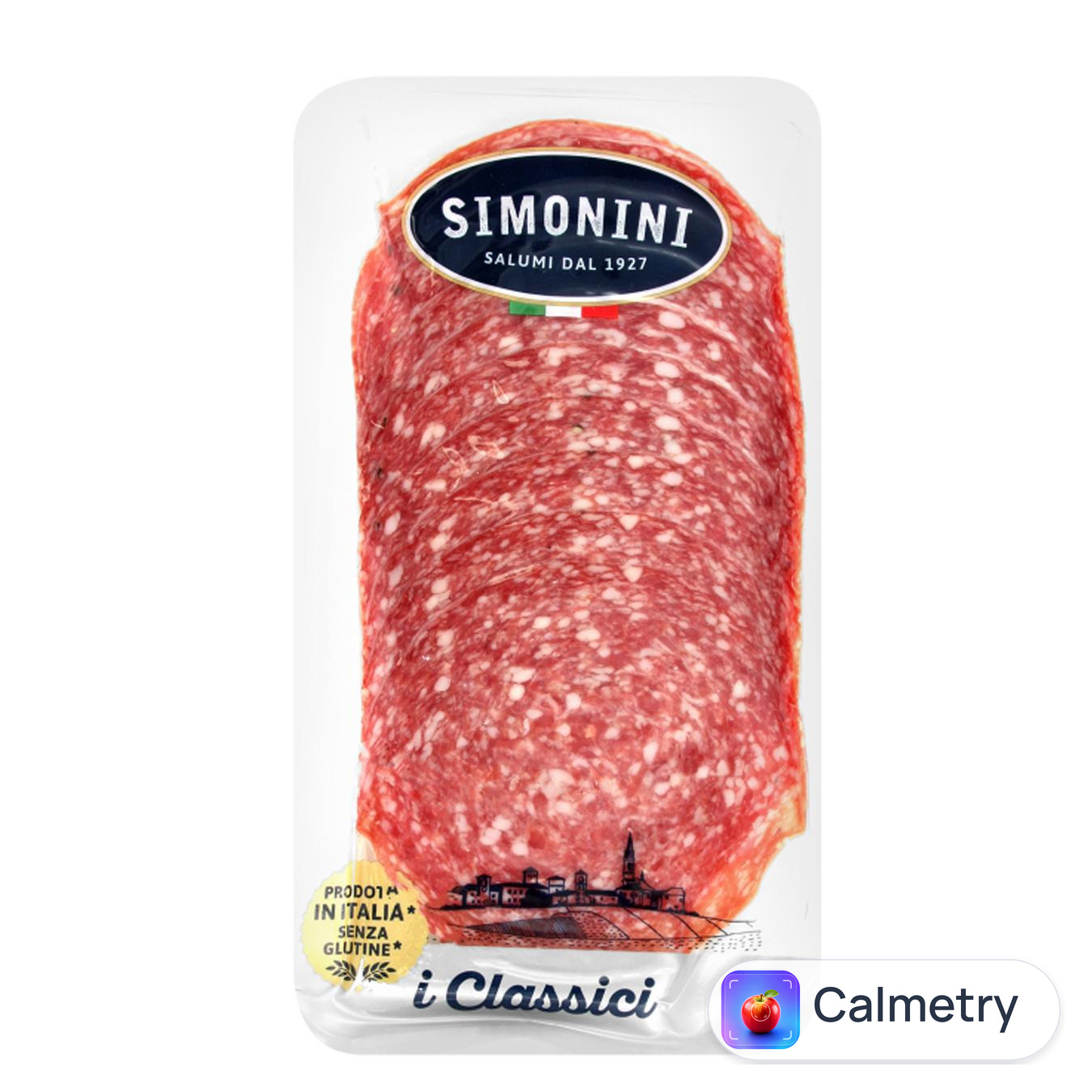Ковбаса Simonini Унгересса нарізка 80г — фото продукту