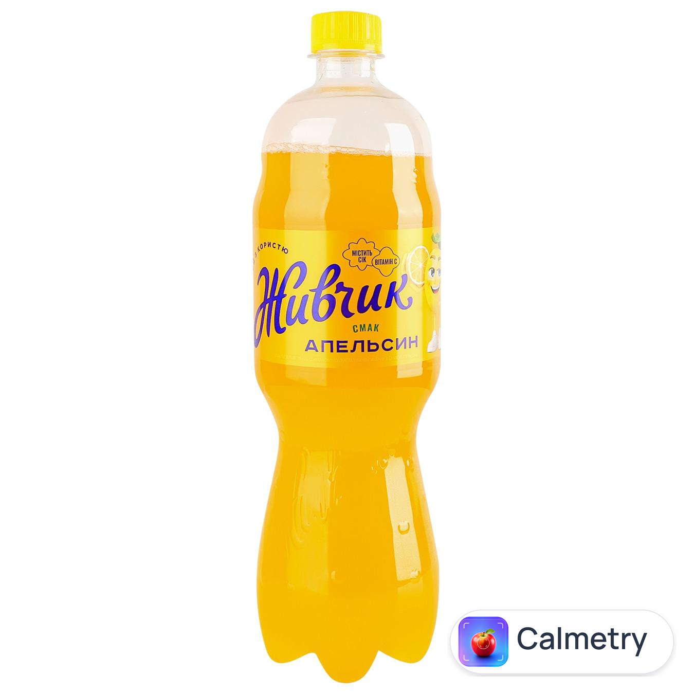 Напій газований Живчик Апельсин 1л