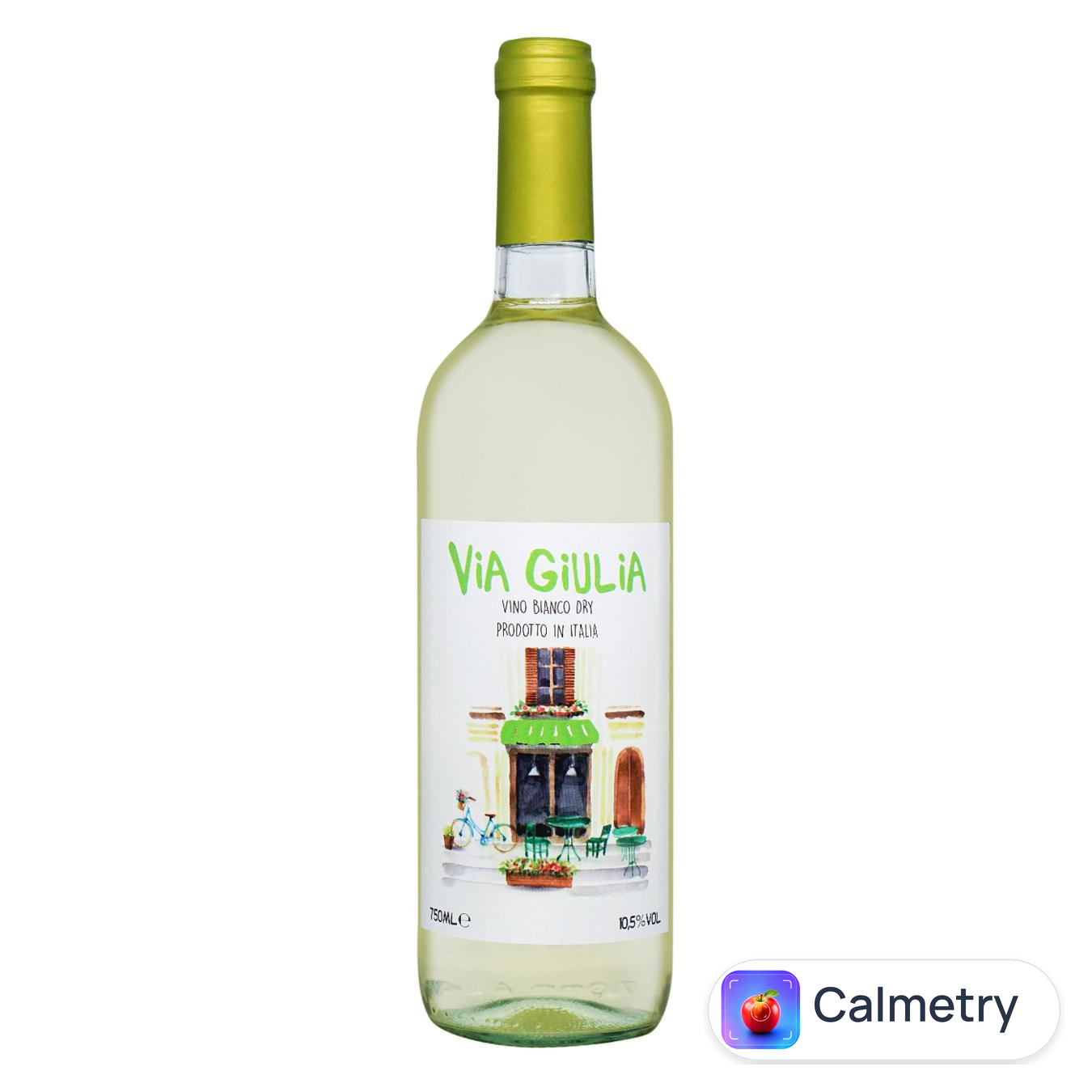 Вино Via Giulia біле сухе 10,5% 0,75л