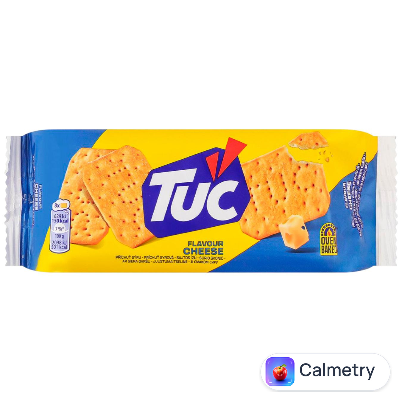 Крекер Tuc солоний зі смаком сиру 100г