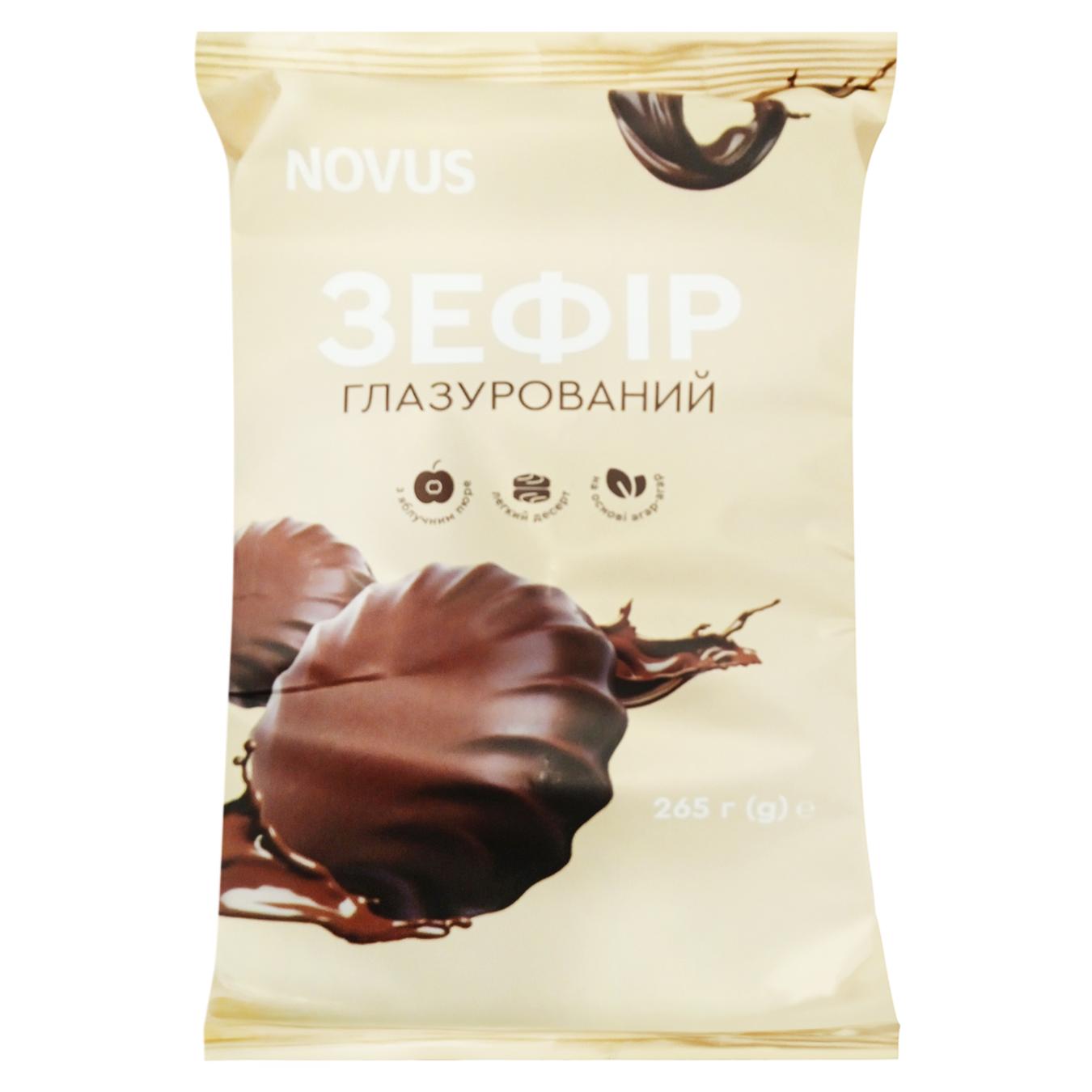 Зефiр Novus глазурований 265г — фото продукту