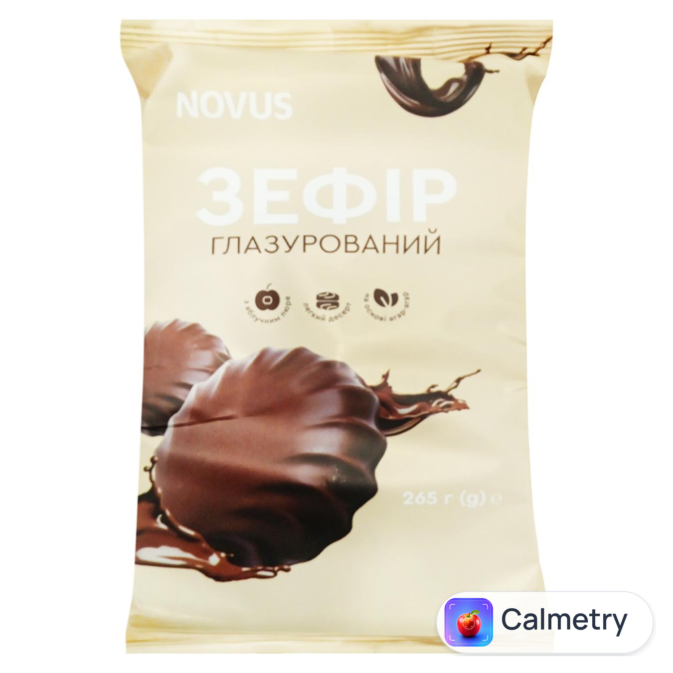 Зефiр Novus глазурований 265г